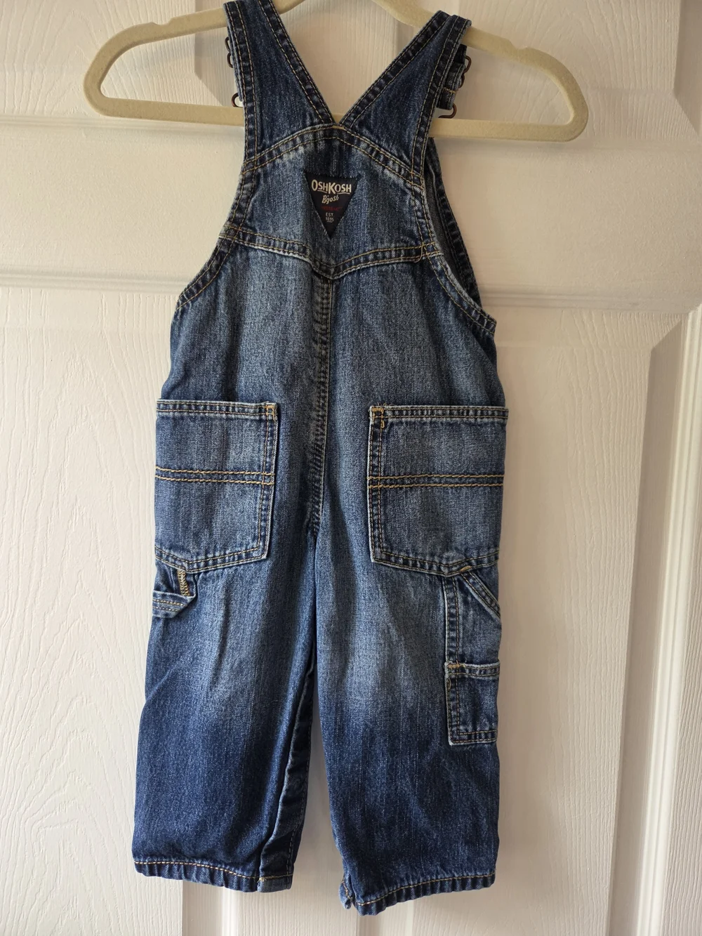 OshKosh B'gosh Indigo Blue Denim Relaxed Overalls